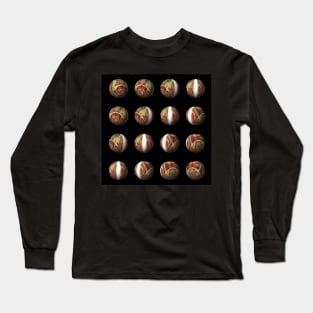 Magic Balls Geometric Pattern Long Sleeve T-Shirt